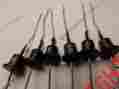 1n93 Ge Top Hat Diode Lot X6 Vintage Collectible Good Condition