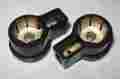 36011 James Millen 2 Snap-lock Radio Vacuum Tube Grid Plate Caps