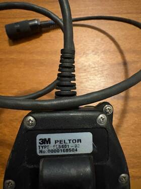 3m Peltor El5601 Fl5601-02 Ptt Push-to-talk Adapter 6-pin Mil-c-55116 Comtac Mbitr Prc
