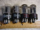 2-philco 4-pieces Unbranded-generic 6sn7 6sn7gtb Radio Tube
