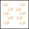 4330374873 Generic Replacement Medium Earmold Earbud Pairs For Ham Radio Coil 4330374873 Generic Replacement Medium Earmold Earbud Pairs For Ham Radio Coil