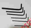 5120-585-6257 Kgm Industries 6 Spline Key Set Of 062 071 078 098 115 149 Military Surplus