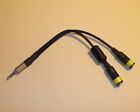 Hs-02e Adapter Mm 3.5 Mic Headset Elecraft Kx-3 4 Pole