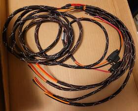 71100 Airspeed New 12ft 1 4 Fused 18ga Mobile Radio Wire Cable Braided Nylon