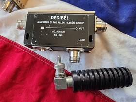 Allen Telecom Group Acja260ij2 Decibel Duplex Isolator Acja2601j2 And Db Spectra 50 Ohms 30 Watts Termination