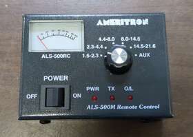 Als-500rc Ameritron Remote Control For Als-500m Mobile Amplifier Unit Only