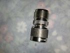16075 Amphol Adapter Jack Hf Bnc Male -plug Bunker Female Vhf Uhf