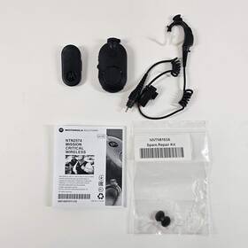 Apx Ntn2574 Motorola Mission Critical Bluetooth Wireless Ptt Pod With 12 Inch Earpiece