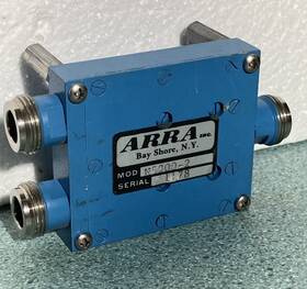 Arra Inc N5200-2 Dc Power Divider - 4.0 To 8.0 Ghz 2-way Isolation 18 Db
