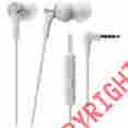 Ath-ckr3iswh Audio Technica Sonicpro Earbuds W Microphone White
