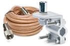 Bak5661 Truckspec Single Antenna Mount Clear Cable System 092533025438