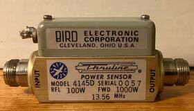 Bird 4145d 13.56mhz Rf Power Sensor Rfl 100w Fwd 1000w