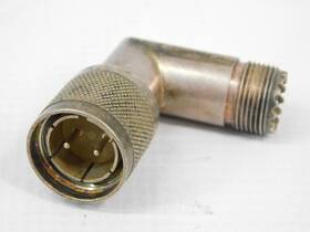 R-390a Cans Ug-970/u 2-pin Coax Twinax Connector For 390 Receiver Two Available R-390a Cans Ug-970/u 2-pin Coax Twinax Connector For 390 Receiver Two Available