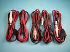 Cb-3a Workman 5 Pcs 3 Pin 6 Ft 16 Gauge Awg Radio Power Cord Cable Fits Radios Cb Ham