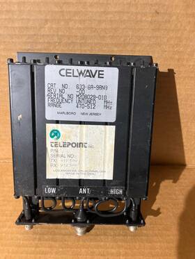 633-6a-9bnb Celwave Radio Frequency Systems Duplexer 470-512 Repeater 633-6a-9bnb Celwave Radio Frequency Systems Duplexer 470-512 Repeater