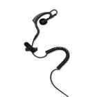 Codered Guard Jr 3.5 Black Listen Only Soft Hook Radio Earpiece W 14 Cord 856420002236