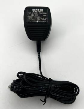 Condor 311-1 Ccondor Plug-in Class 2 Transformer D6300-1 9vdc 200ma Tested