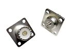 So239 Connectors Quality Uhf Teflon Female Silver Chassis High Pieces 4 Type