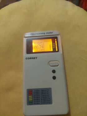 Ed25 Cornet Electrosmog Tri-mode Meter Model Gauss - Rf Radiation Ed25 Cornet Electrosmog Tri-mode Meter Model Gauss - Rf Radiation