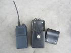 Cp-0520 Maxon Transceiver Radio Leather Belt Included