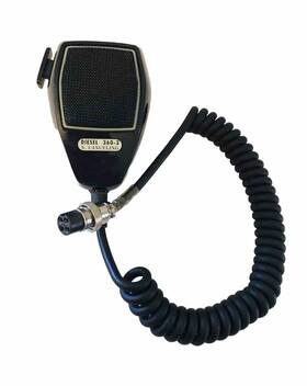 Diesel 360-3 Vintage Trucker Noise Canceling Microphone Cb Radio 4-pin Tested