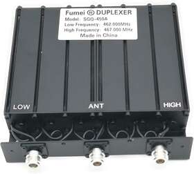 Dotdottech 445013728788 Uhf 400-470mhz 50w Duplexer For Radio Repeater With Preseted Low Frequency 46