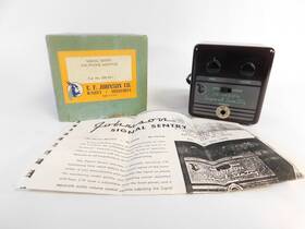 E.f. Johnson 250-25-1 E.f. Co. Ham Radio Signal Sentry Cw/phone Monitor Nice