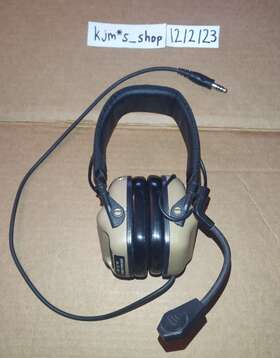 Earmor 600740351662 M32 Tactical Headset Hunting And Shooting Earmuffs With Microphone Cb Airsoft