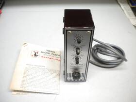 250-46 Ef Johnson Vintage Viking Phone Patch With Instructions 250-46 Ef Johnson Vintage Viking Phone Patch With Instructions