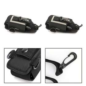 Frezon E002-e140-blk-2pcs 2pcs Universal Adjustable Multi-function Radio Nylon Case Walkie Talkie Bag