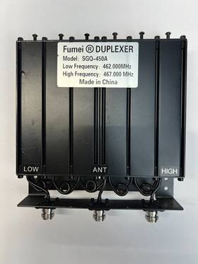 Sgq-450a Fumei Uhf 400-470mhz 50w Duplexer For Radio Repeater With Preset Low Frequenc Sgq-450a Fumei Uhf 400-470mhz 50w Duplexer For Radio Repeater With Preset Low Frequenc