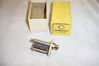 100pf Gap Nos Variable Capacitor " Plated Brass Air .03 Nickel Cardwell 100pf Gap Nos Variable Capacitor " Plated Brass Air .03 Nickel Cardwell