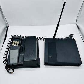 General Electric T4a04 Radio Mobile Phone Transmitter T4a07 W Capehart Carfone Vintage