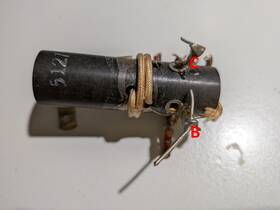 51279 Hallicrafters Sx-28 Rf2 Coil. T12. P/n 51279. Please See Description #121 51279 Hallicrafters Sx-28 Rf2 Coil. T12. P/n 51279. Please See Description #121