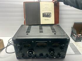 Sx-28 Hallicrafters 88003 Vintage Receiver Ww2 1950s And Org Instructions Blue Prints