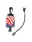 Rt4-4212 Hanger " Keeper 28 Holder Usa Flag Gear Cb Retractable Radio Microphone