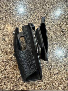 Xl-200p Harris Xl-hc6y Radio Swivel Leather Case