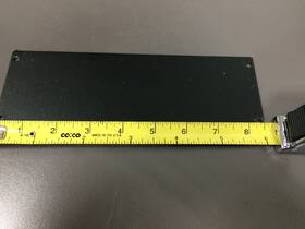 C-fpw-4 Havis Pn Filler Plate Used 4 Inch X 8.5 W Loop Tape C-fpw-4 Havis Pn Filler Plate Used 4 Inch X 8.5 W Loop Tape