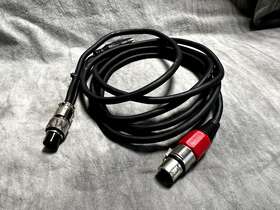 Cc-1-k Heil Adapter Cable For Kenwood Radios 4 Pin Xlr To 8 Round