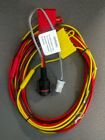 Hkn6188b Motorola Control Head Power Cable With Connections For And Speake