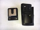 Hln9694a Motorola Oem Genuine Leather Holster Swivel Belt Walkie Talkie Radio