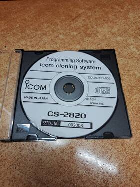 Cs-2820 Icom Programming Software Factory Cd Not A Copy