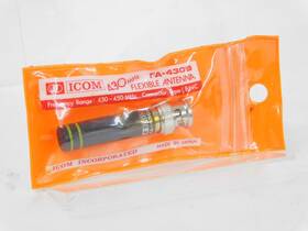 Icom Fa-430b 2-meter 430mhz Bnc Ham Radio Flexible Antenna Good Condition