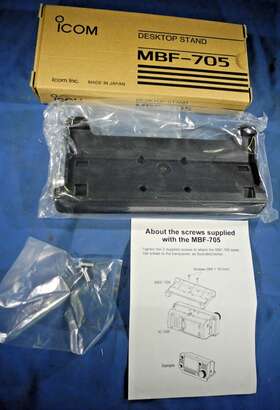 Mbf-705 Icom Body Bracket Support Frame Desktop Stand For Ic-705 Usa Ship