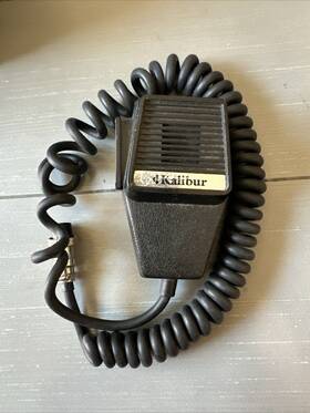 Kalib 722900000491 Kalibur Dynamic 4 Pin Cb Microphone