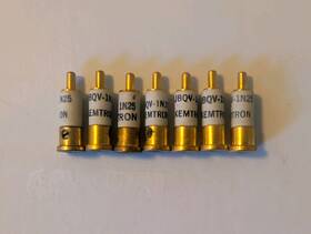 Kemtron 1n25 8 Gold Plated Diodes - Used