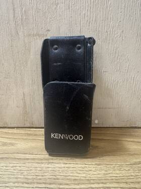 Kenwood Kw9035-3bwd Nx Series Hard Leather Two Way Radio Swivel Case Holder Holster Us Made