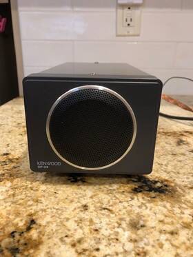 Kenwood Sp-23m Sp-23 External Speaker With 15a-220/110v Bilt In Power Supply