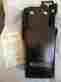 Klh-78b Klh-78 Kenwood Hard Leather Case 2 Way Radio Holster Holder Black New Klh-78b Klh-78 Kenwood Hard Leather Case 2 Way Radio Holster Holder Black New