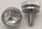 Knjc5 Workman Clear White Jeweled Cb Radio Thread Replacement Side Mounting